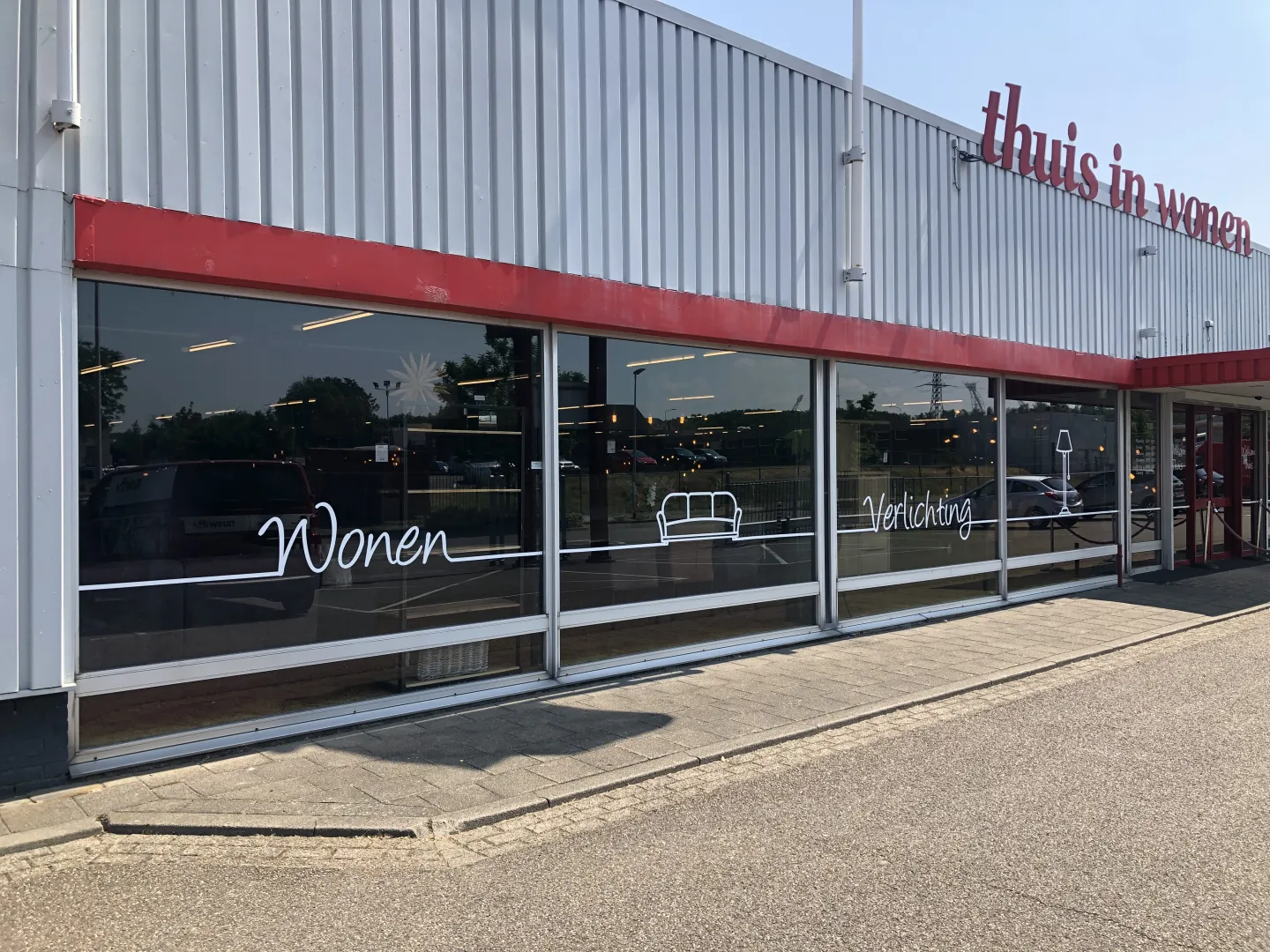 Raambelettering | Raamfolies